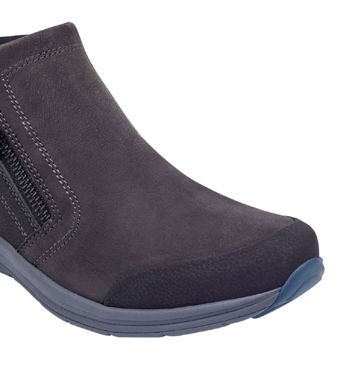 Bota feminina Easy Spirit T Shuffle cinza tamanho 7,5 W