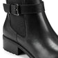 Bota feminina Easy Spirit Rae resistente à água, preta, tamanho 8 M