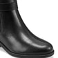 Bota feminina Easy Spirit Rae resistente à água, preta, tamanho 8 M