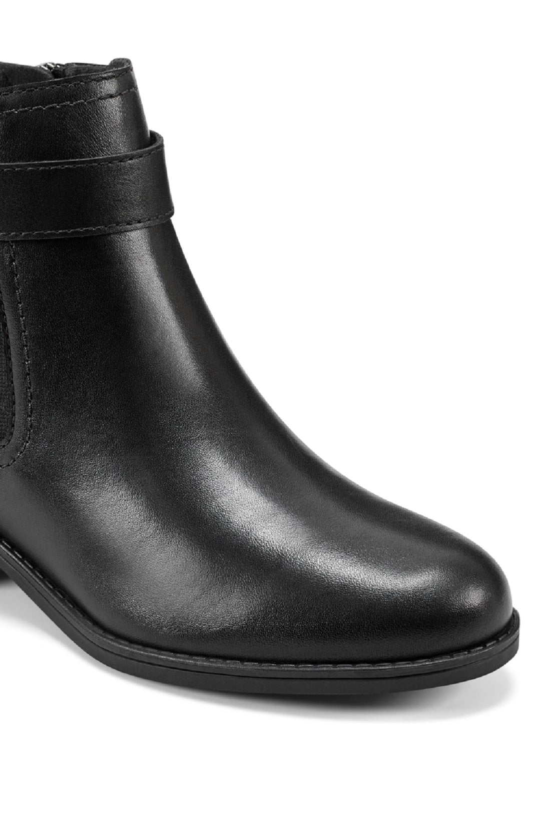 Bota feminina Easy Spirit Rae resistente à água, preta, tamanho 8 M