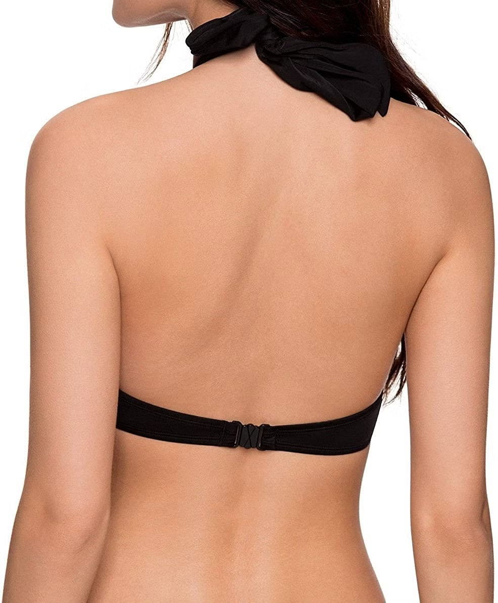 Biquíni com aro push-up California Waves Junior, preto