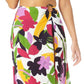 Anne Cole Feminino Bold Floral Ring Saia Sarong Saída de Banho Maiô Branco Tamanho X-G