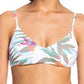 Top de biquíni Roxy Beach Classics feminino branco