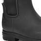 Bota de chuva impermeável UGG Droplet feminina, preta, tamanho 8