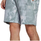 Shorts de moletom adidas Adicolor Essential Tie Dye Masculino Cinza Tamanho P