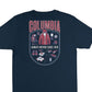 Camiseta Columbia Granger Graphic Masculina Azul Tamanho X-G