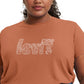 Camiseta Levi's Logo Perfect Feminina Marrom Tamanho 4X