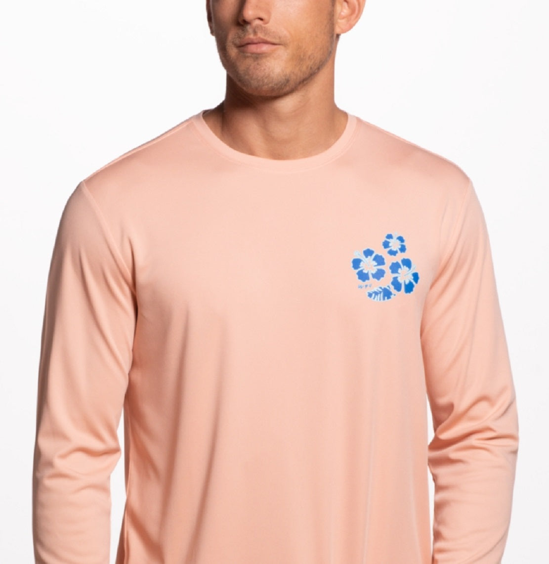 Camisa masculina vintage de manga comprida, resistente às intempéries, rosa, tamanho grande