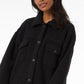 Jaqueta Sherpa Feminina 32 Degrees Preta Tamanho X-G