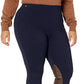 Calça skinny feminina Ralph Lauren Ponte Jodhpur azul tamanho 1X