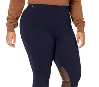 Calça skinny feminina Ralph Lauren Ponte Jodhpur azul tamanho 1X