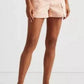 Shorts cargo de sarja feminino Ralph Lauren laranja tamanho 14