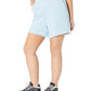 Shorts femininos The North Face Half Dome Logo, azul, tamanho 2X