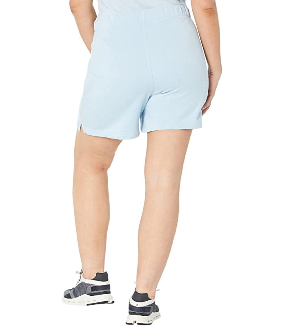 Shorts femininos The North Face Half Dome Logo, azul, tamanho 2X