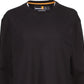 Timberland Blusa de manga comprida feminina preta tamanho X-S
