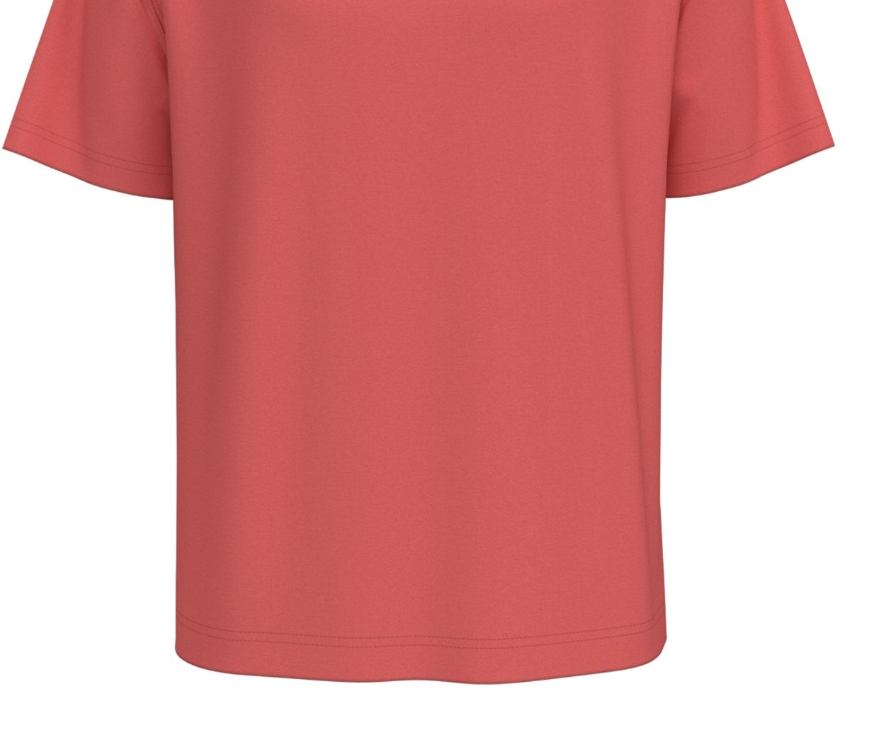 Camiseta Tommy Hilfiger Masculina Monograma Manga Curta Rosa Tamanho XXG