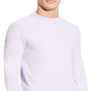 Suéter masculino Theory Riland Crewneck Roxo Tamanho Médio