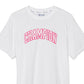 Camiseta feminina Champion Powerblend grande, branca, tamanho XX-G