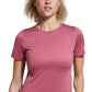 Camiseta básica feminina Bass Outdoor Cross Performance, rosa, tamanho X-S
