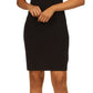 Vestido justo com franjas e strass feminino Michael Kors, preto, tamanho pequeno