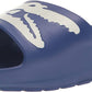 Tênis Lacoste Croco Cma Slide Masculino Azul Tamanho 10M