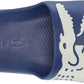 Tênis Lacoste Croco Cma Slide Masculino Azul Tamanho 10M