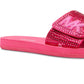 Sandália Slide Feminina Michael Kors Rosa Tamanho 6