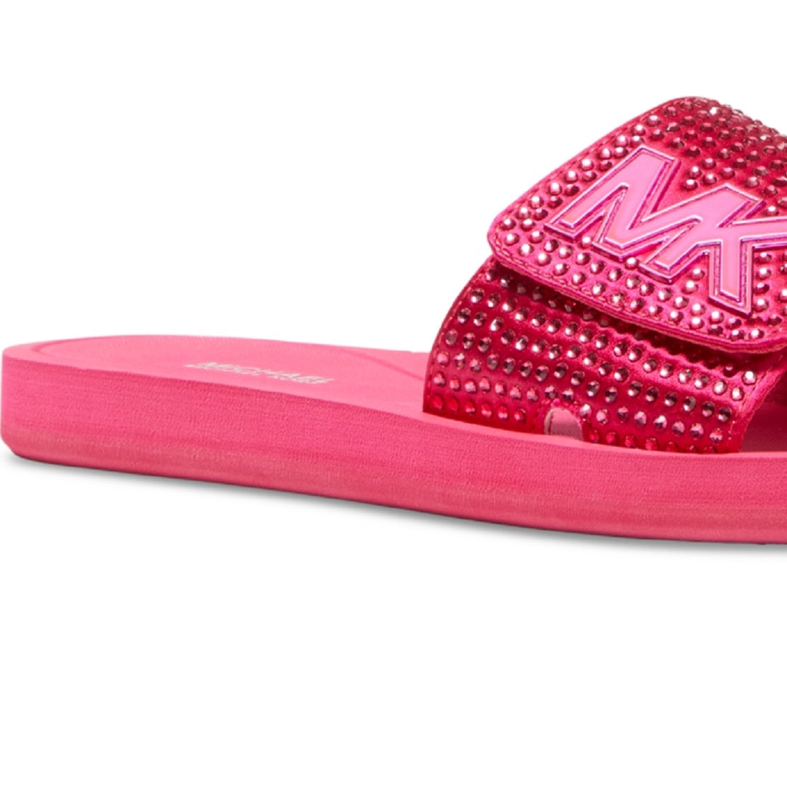 Sandália Slide Feminina Michael Kors Rosa Tamanho 6