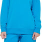 Calvin Klein Moletom Feminino com Logotipo Bordado Azul Tamanho Grande