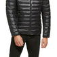 Jaqueta Calvin Klein Masculina com Capuz e Acolchoado, Dobrável, Preta, Tamanho P