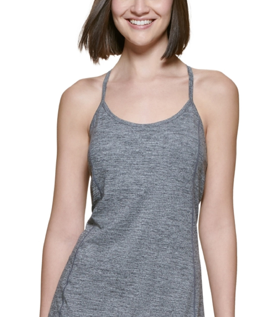 Vestido de ginástica feminino Calvin Klein preto