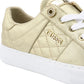 Tênis GUESS Loven Casual Feminino com Cadarço Amarelo Tamanho 5,5 M