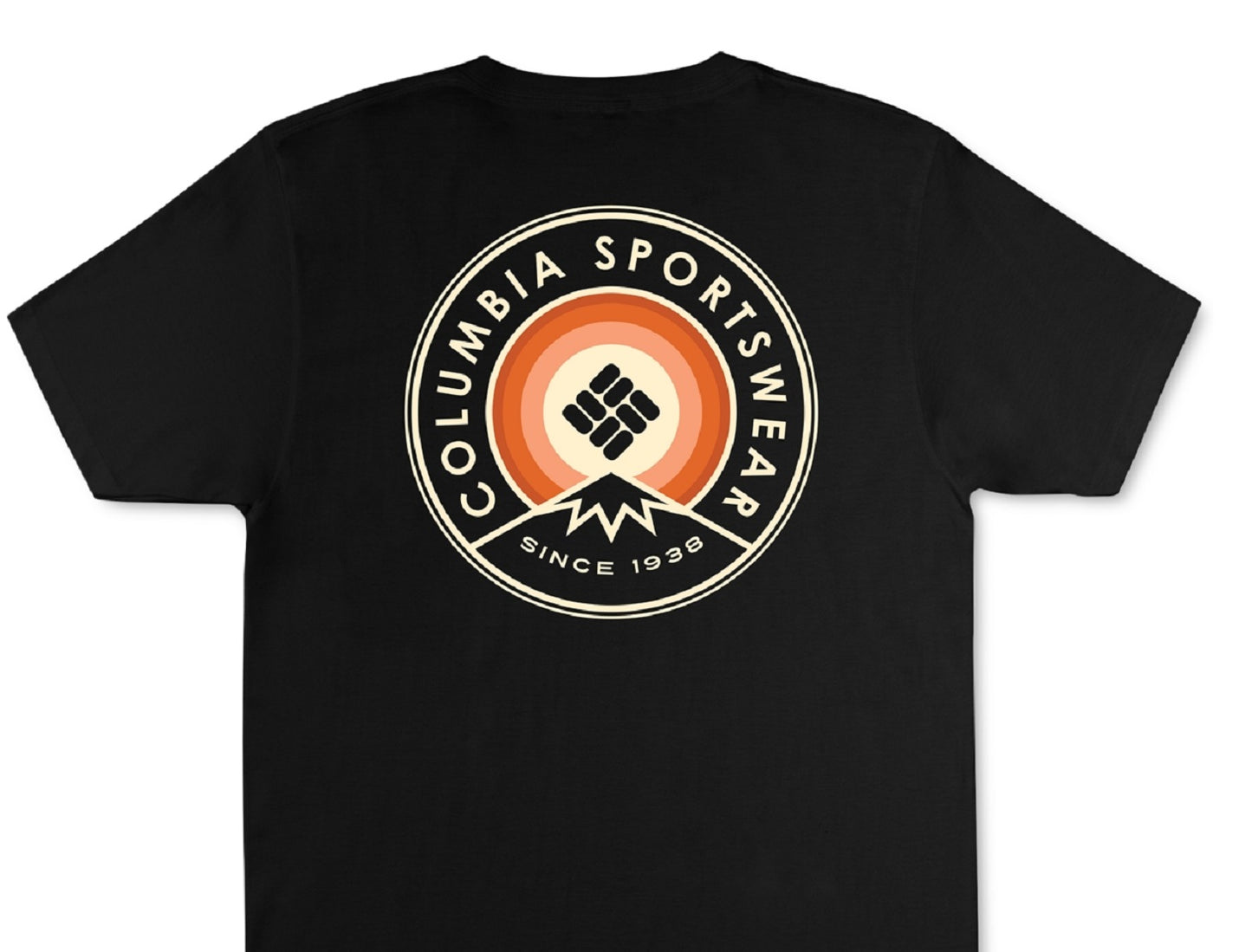 Camiseta Columbia Masculina com Logotipo Avalon Preto Tamanho XXG