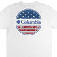 Camiseta Columbia Actuate Graphic Masculina Branca Tamanho Grande