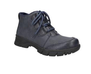 Easy Street Women's Dry Ronnie Water Resistant Booties Blue Size 8.5 M