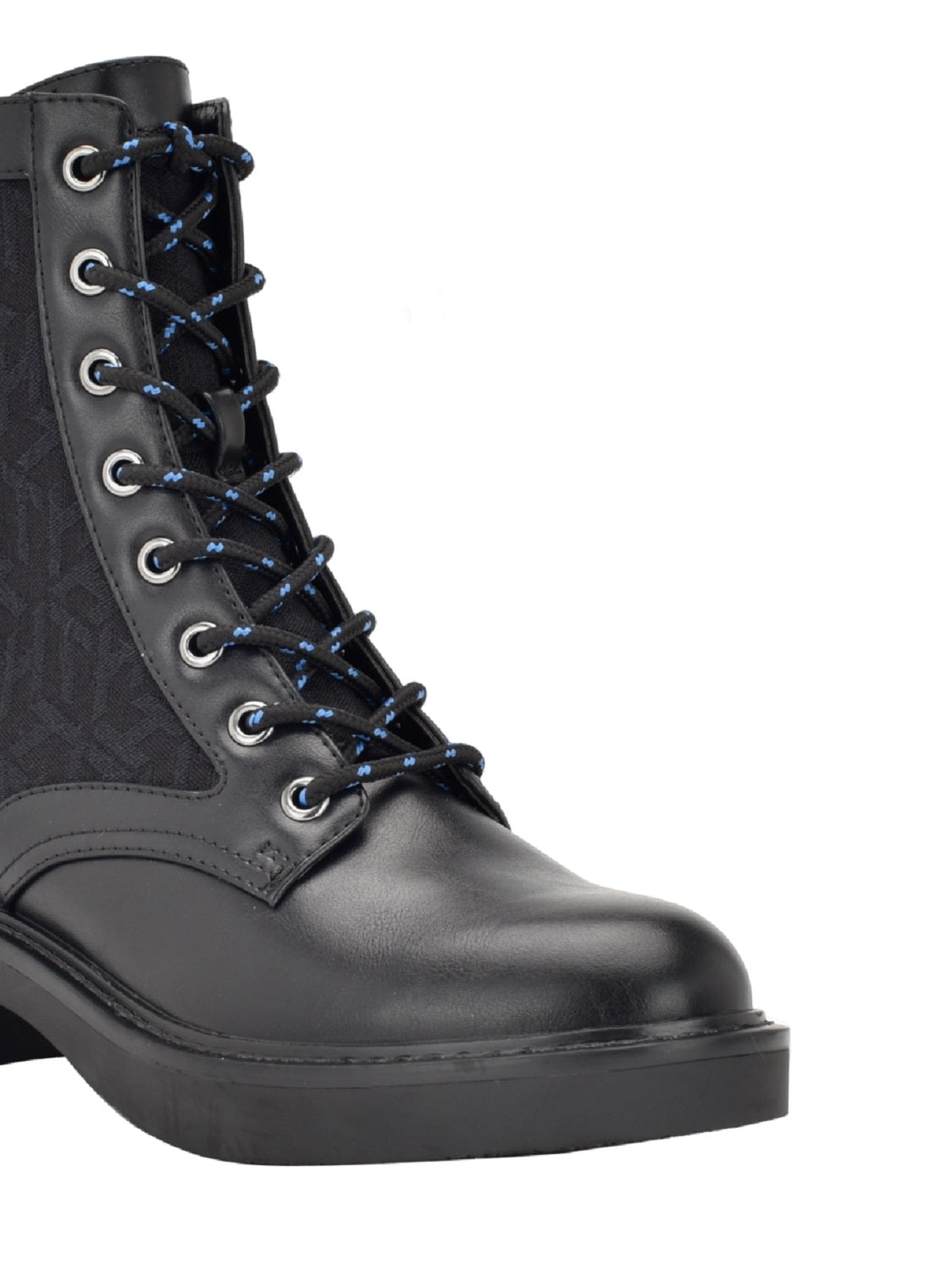 Tommy Hilfiger Taiki Combat Boot Feminino Preto Tamanho 7 M