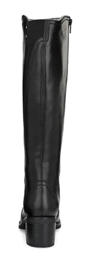 Bota feminina Vince Camuto Sangeti de cano alto, preta, tamanho 7