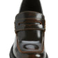 Steve Madden Universe Penny Loafer Feminino Marrom Tamanho 8,5 M