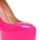 Steve Madden Sapatos Plataforma Skyrise com Tiras no Tornozelo Femininos Rosa Tamanho 10 M