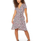 Vestido Brandy Feminino Leota em Leopardo Brushstroke Fruit Tamanho P