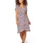 Vestido Brandy Feminino Leota em Leopardo Brushstroke Fruit Tamanho P