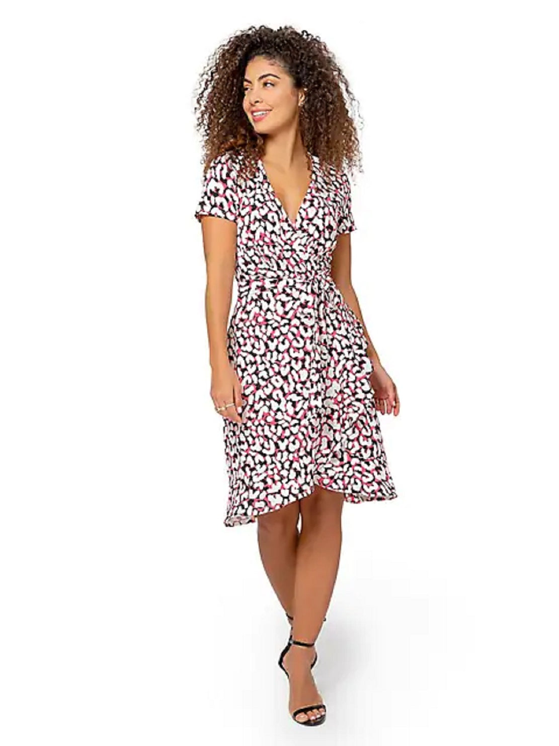 Vestido Brandy Feminino Leota em Leopardo Brushstroke Fruit Tamanho P