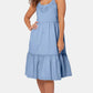 Vestido Esmeralda Leota Feminino em Chambray Lord &amp; Taylor Azul
