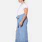 Vestido Lupita Culottes Leota Feminino em Azul Chambray 2XL Azul Lord &amp; Taylor Tamanho XXL