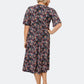 Vestido Zoe Lord &amp; Taylor Floral Confetti Leota Feminino Preto