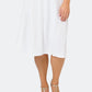 Vestido Aaliyah com ilhós Leota Feminino Branco (Curvo) 2X