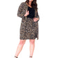 Jaqueta Cora em Leo Brown (Curve) Marrom