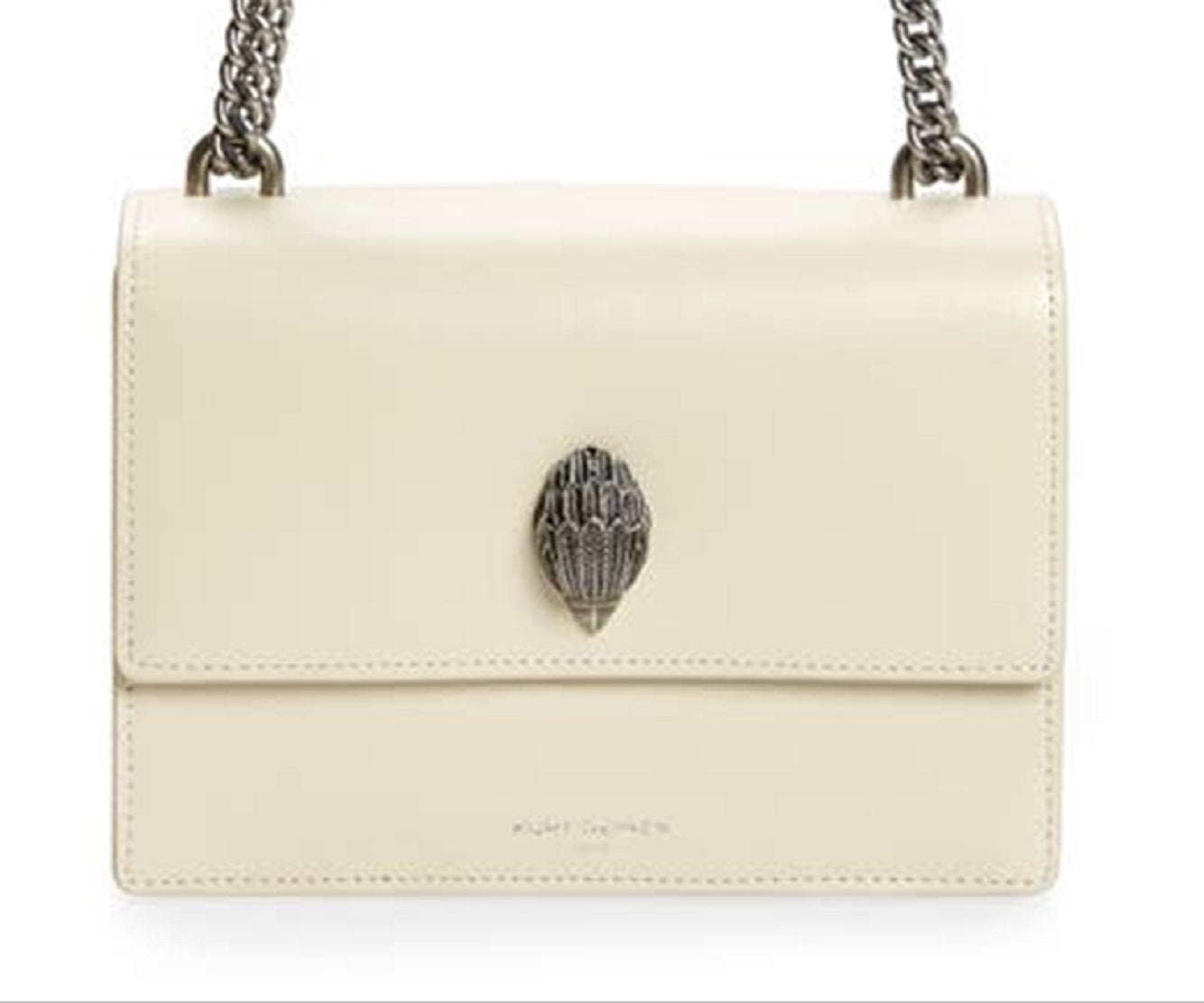 Bolsa de corpo Kurt Geiger London Shoreditch CrRegulars para mulheres, tamanho marfim, regular