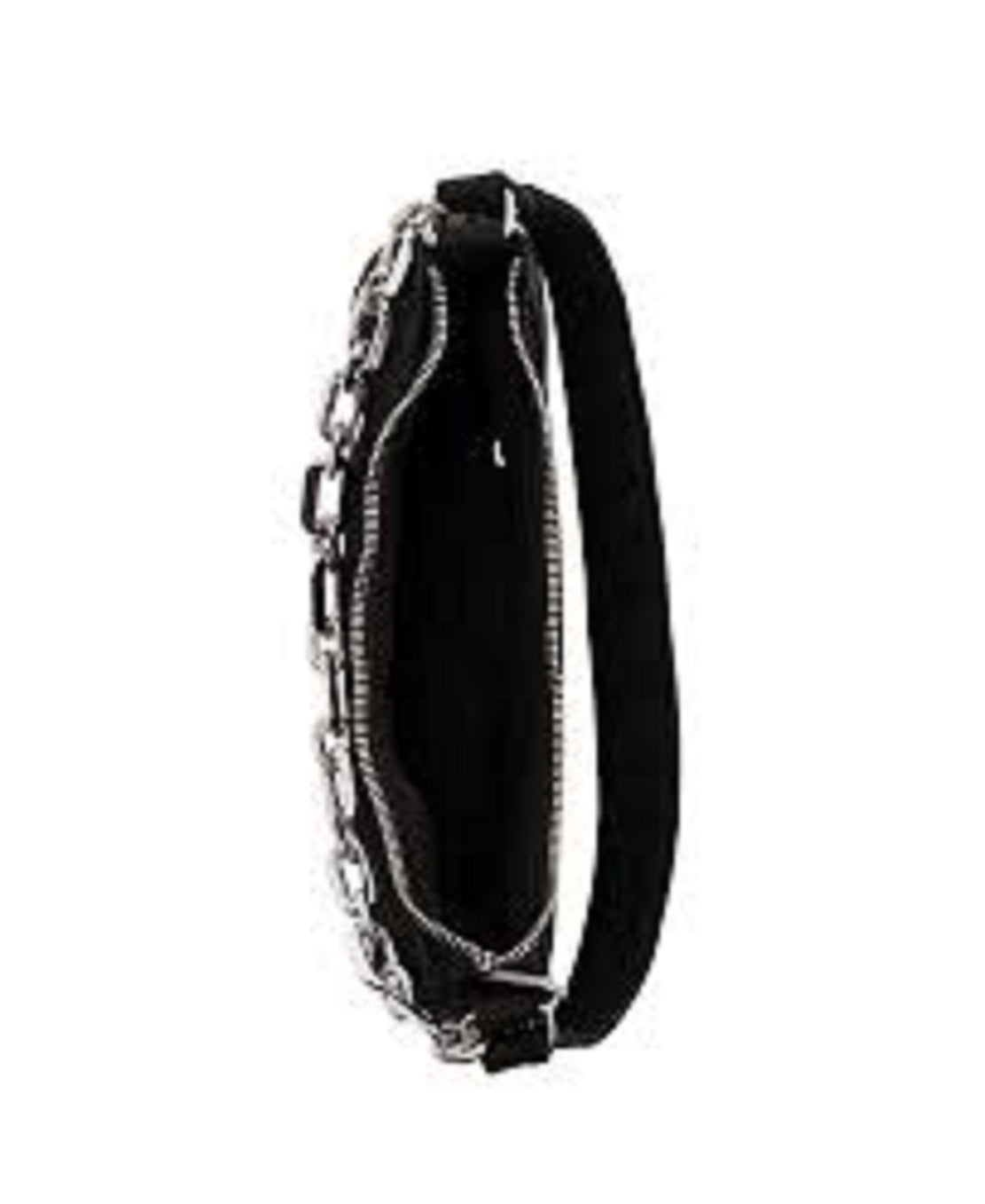 Bolsa de ombro feminina Skinnydip London Gianna Nylon Heart Quilt, preta, tamanho regular