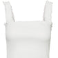 VERO MODA Regata Adonis Feminina Branca Tamanho Médio